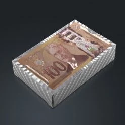 RARE-T Platinum Plated Playing Cards 100 Cad Pattern 9 RARE-T Platinum Plated Playing Cards 100 Cad Pattern