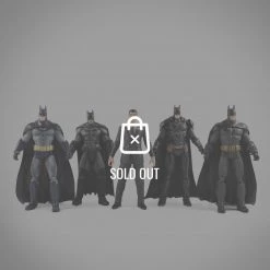 Les Envahisseurs Batman - 2015 Set Of 5 'Classic Batman' Figures Collectible Statues