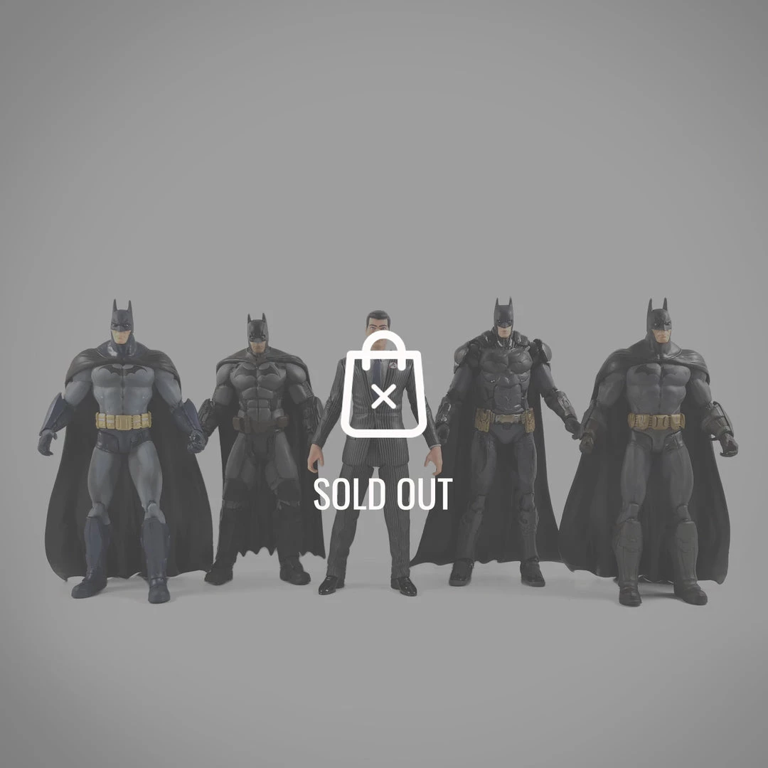 Les Envahisseurs Batman - 2015 Set Of 5 'Classic Batman' Figures Collectible Statues 1 Les Envahisseurs Batman - 2015 Set Of 5 'Classic Batman' Figures Collectible Statues