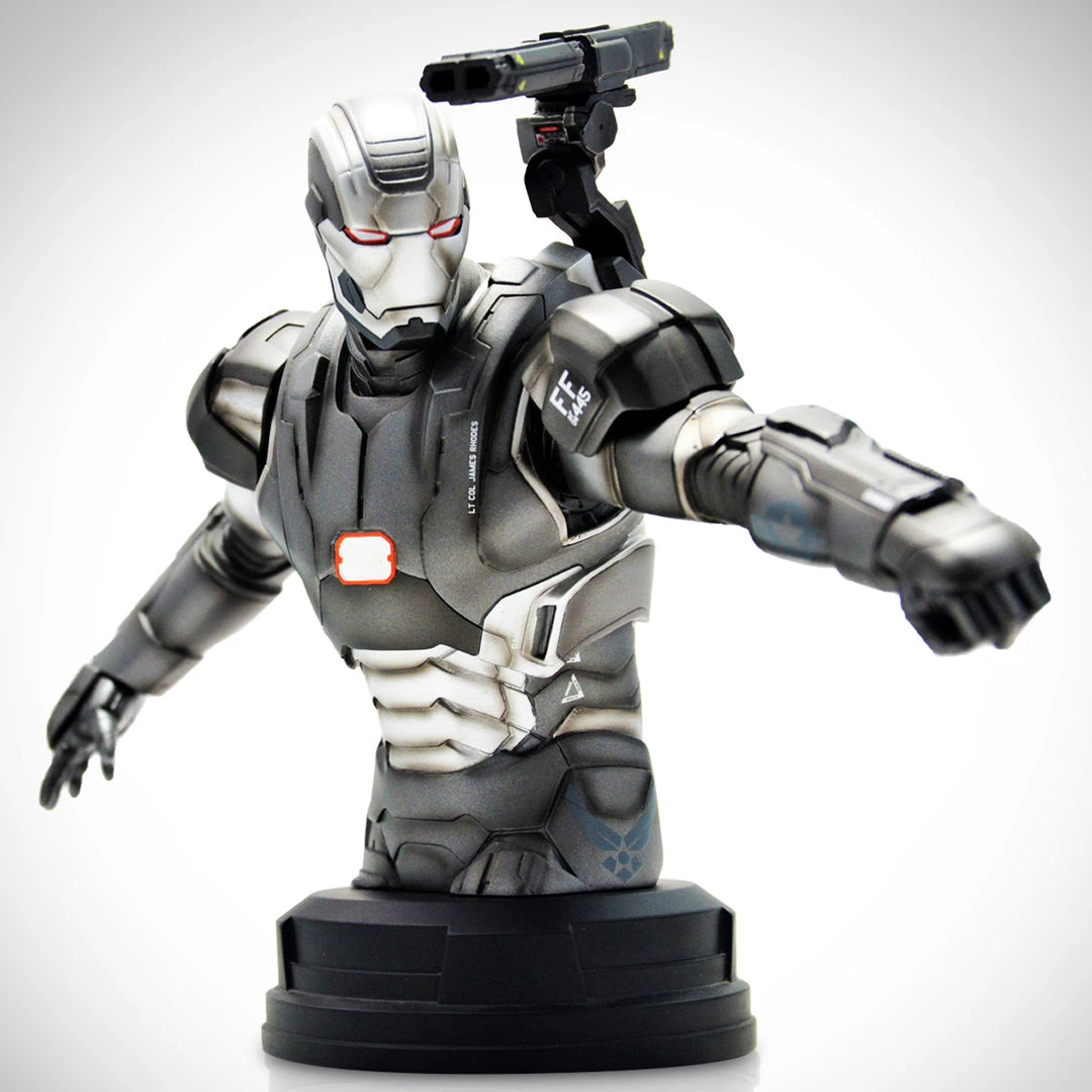 RARE-T Marvel War Machine - Vintage 2013 Gentle Giant Limited Edition Bust Statue 1 RARE-T Marvel War Machine - Vintage 2013 Gentle Giant Limited Edition Bust Statue