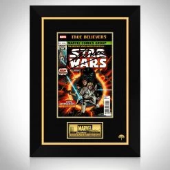 APW Star Wars- True Believers Hand-Signed Comic Book By Stan Lee Custom Frame