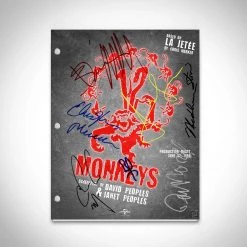 RARE-T 12 Monkeys Script Limited Signature Edition Studio Licensed Custom Frame
