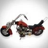 Decor L'Autre Sens Collectible Statues 70'S Harley-Davidson Chopper Handmade Metal Motorcycle