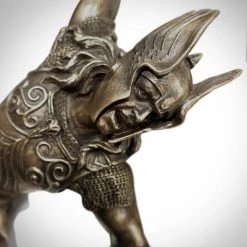 Decor L'Autre Sens Thor & Hammer Cast ‘Uru’ Statue Collectible Statues