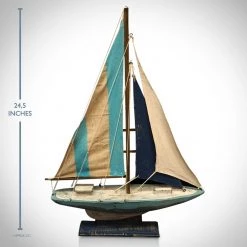 Decor L'Autre Sens Sailing Boat Fine Art Statue