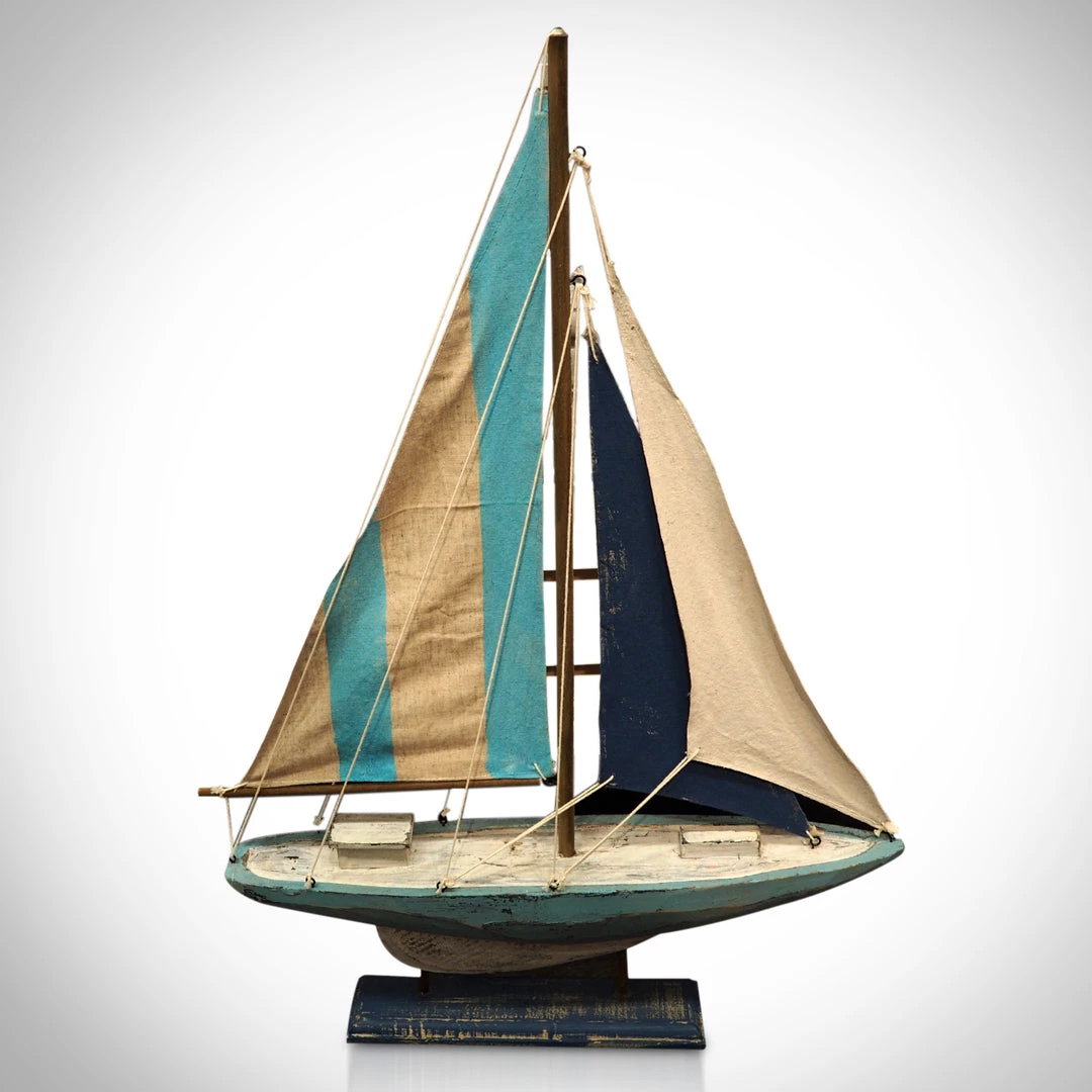 Decor L'Autre Sens Sailing Boat Fine Art Statue 1 Decor L'Autre Sens Sailing Boat Fine Art Statue