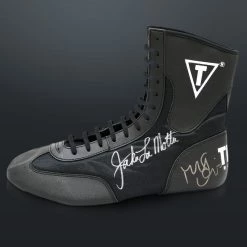 APW Raging Bull- Hand-Signed Boot Byu Jake Lamotta & Robert De Niro Custom Museum Display Signed Memorabilia