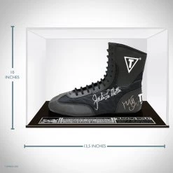 APW Raging Bull- Hand-Signed Boot Byu Jake Lamotta & Robert De Niro Custom Museum Display Signed Memorabilia