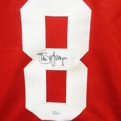 Rochester Sports Steve Young Hand-Signed 49Ers Custom Football Jersey Sports Memorabilia
