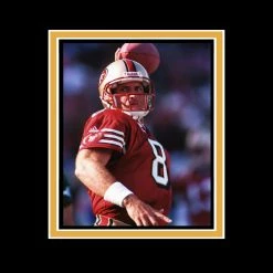 Rochester Sports Steve Young Hand-Signed 49Ers Custom Football Jersey Sports Memorabilia