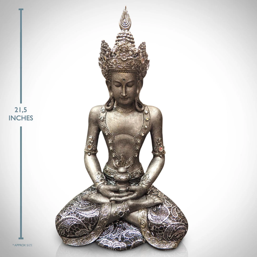 Decor L'Autre Sens Amitabha Meditating Buddha Fine Art Statue Collectible Statues 2 Decor L'Autre Sens Amitabha Meditating Buddha Fine Art Statue Collectible Statues