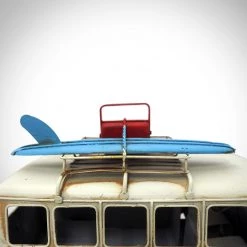 Decor L'Autre Sens 60'S Volkswagen Handmade Metal Yellow Bus Collectible Statues