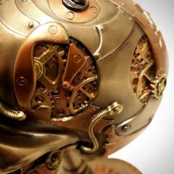 Decor L'Autre Sens Collectible Statues Steampunk Skull On Gear Stand Cast Bronze Statue & Compass 9 Decor L'Autre Sens Collectible Statues Steampunk Skull On Gear Stand Cast Bronze Statue & Compass