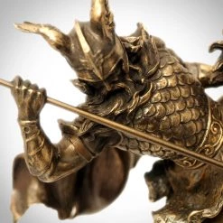 Decor L'Autre Sens Odin Norse God Riding Sleipnir Cast Bronze Statue