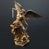 Decor L'Autre Sens Archangel Michael Fighting Lucifer Cast Bronze Statue 30"HIGH Collectible Statues
