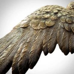 Decor L'Autre Sens Archangel Michael Fighting Lucifer Cast Bronze Statue 30