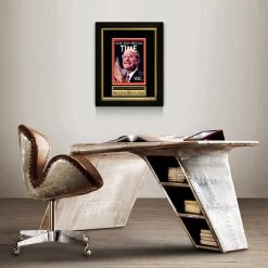 APW George H. W. Bush- Hand-Signed Election Special Time Magazine 1988 Cover Photo Custom Frame