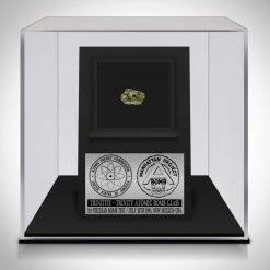 RARE-T Atomic Bomb Glass - Authentic Trinity Trinitite Atomic Bomb Glass Custom Museum Display Ancient Artifacts