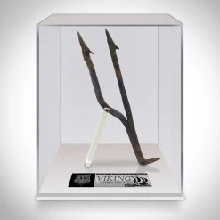 RARE-T Harpoon - Authentic Viking Double-Pronged Harpoon Custom Museum Display Ancient Artifacts