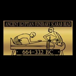 Best Of Egypt Funerary Scarab Bead - Glazed Steatite Funerary Scarab Bead From 664-332 BC Custom Museum Display 9 Best Of Egypt Funerary Scarab Bead - Glazed Steatite Funerary Scarab Bead From 664-332 BC Custom Museum Display