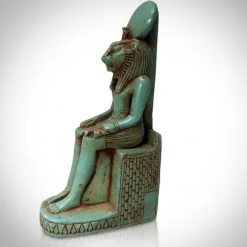 Best Of Egypt Ancient Artifacts Authentic Egyptian God Of War Maahes XL Statue From 332-30 Bc Museum Display