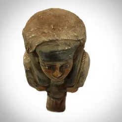 RARE-T Authentic, Oversized Xxl Carved Ushabti Tomb Statue Dating From 664-525 Bc Ancient Artifacts