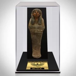 RARE-T Authentic, Oversized Xl Carved Ushabti Tomb Statue Dating From 664-525 Bc Ancient Artifacts
