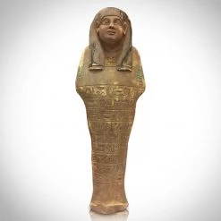 RARE-T Ancient Artifacts Authentic, Oversized Xl Carved Ushabti Tomb Statue Dating From 664-525 Bc