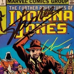 APW Signed Memorabilia Indiana Jones- The Further Adventures Of Indiana Jones #1 1982 Comic Book Hand-Signed By Harrison Ford, George Lucas & Stan Lee Custom Frame 13 APW Signed Memorabilia Indiana Jones- The Further Adventures Of Indiana Jones #1 1982 Comic Book Hand-Signed By Harrison Ford, George Lucas & Stan Lee Custom Frame