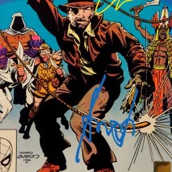 APW Signed Memorabilia Indiana Jones- The Further Adventures Of Indiana Jones #1 1982 Comic Book Hand-Signed By Harrison Ford, George Lucas & Stan Lee Custom Frame 14 APW Signed Memorabilia Indiana Jones- The Further Adventures Of Indiana Jones #1 1982 Comic Book Hand-Signed By Harrison Ford, George Lucas & Stan Lee Custom Frame