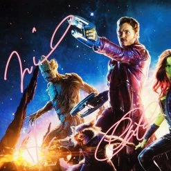 APW Guardians Of The Galaxy - Hand-Signed Photo & Mix Tape By Cast Members & Stan Lee Custom Frame Signed Memorabilia 12 APW Guardians Of The Galaxy - Hand-Signed Photo & Mix Tape By Cast Members & Stan Lee Custom Frame Signed Memorabilia
