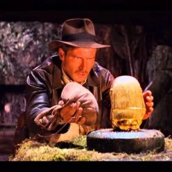 APW Indiana Jones - Hand-Signed Fertility Idol By Harrison Ford Museum Display