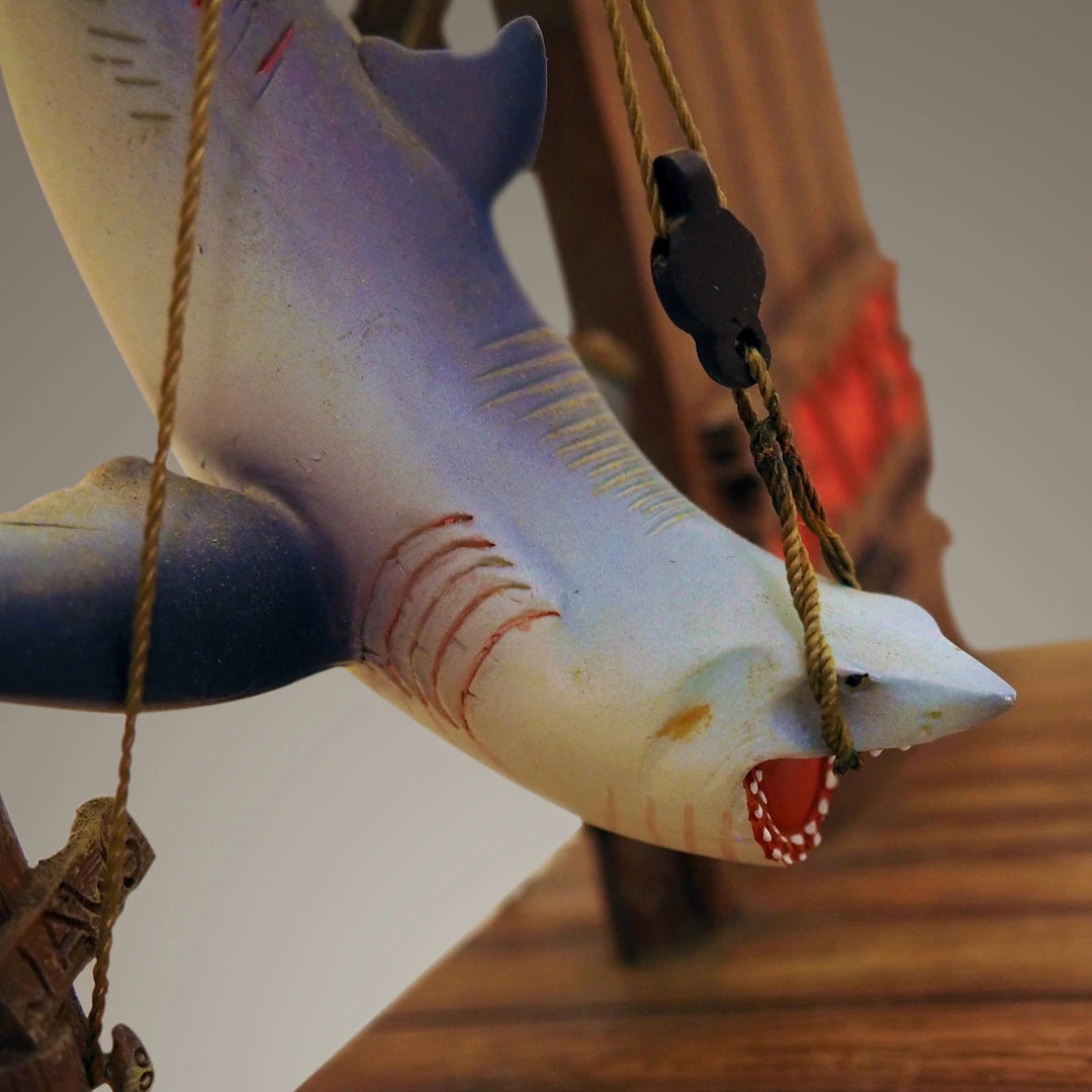 APW Signed Memorabilia Jaws - Hand-Signed Captured Bruce / Jaws Statue By Steven Spielberg 3 APW Signed Memorabilia Jaws - Hand-Signed Captured Bruce / Jaws Statue By Steven Spielberg