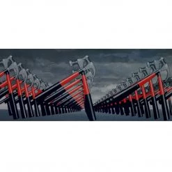 APW Signed Memorabilia Pink Floyd - Hand-Signed The Wall Hammers By Roger Waters & David Gilmour Custom Museum Display