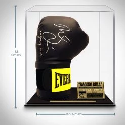 GIAN Signed Memorabilia Raging Bull - Hand-Signed Boxing Glove By Robert De Niro Museum Display 11 GIAN Signed Memorabilia Raging Bull - Hand-Signed Boxing Glove By Robert De Niro Museum Display