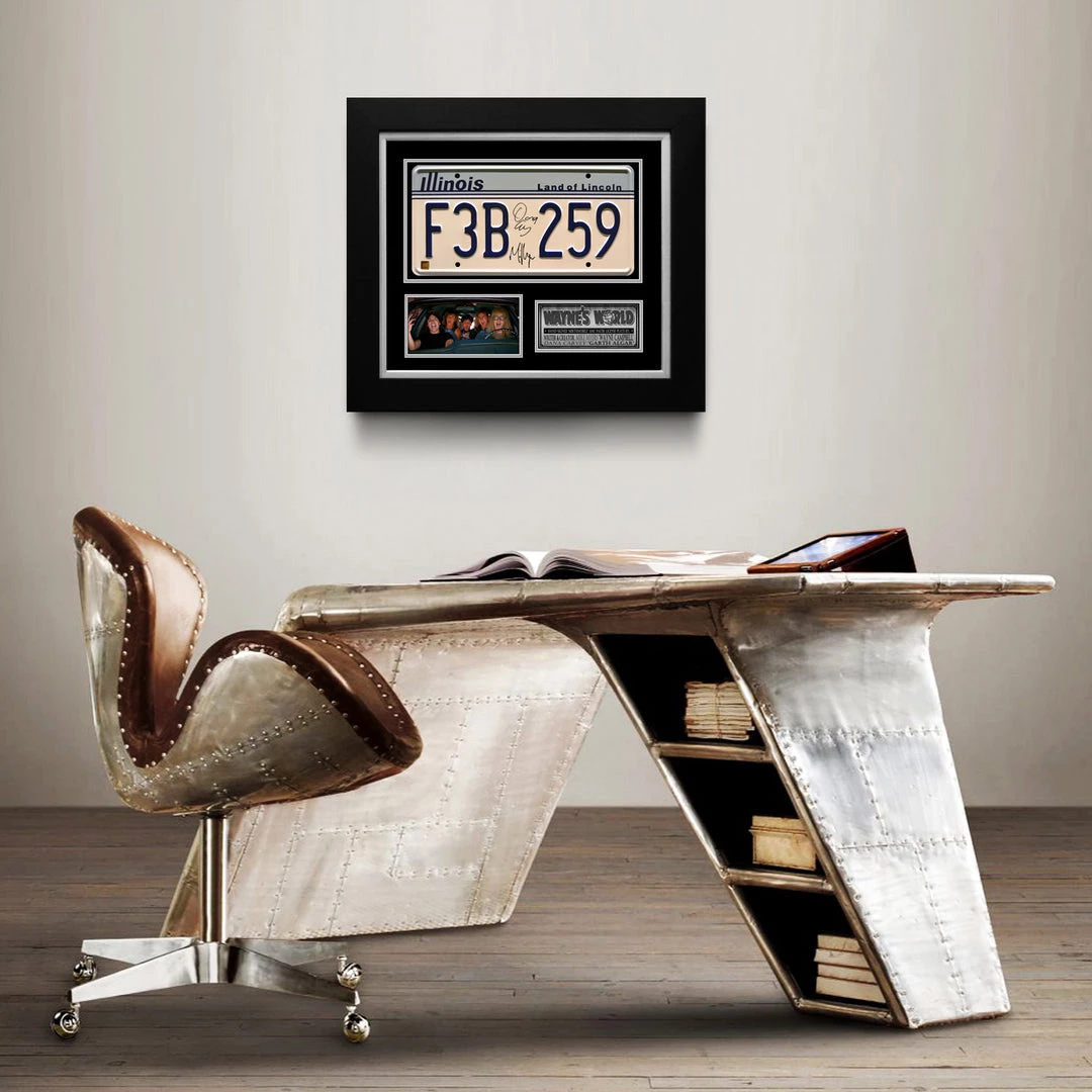 APW Signed Memorabilia Wayne'S World - Hand-Signed F3B 259 License Plate By Dana Carvey & Mike Myers 6 APW Signed Memorabilia Wayne'S World - Hand-Signed F3B 259 License Plate By Dana Carvey & Mike Myers