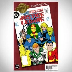 APW Signed Memorabilia Justice League - #1 All New Justice League Hand-Signed Comic By Stan Lee Custom Frame