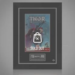 APW Signed Memorabilia Thor- The God Of Thunder #1 Hand-Signed Comic Book By Stan Lee Custom Frame