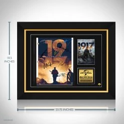 RARE-T Limited Edition Frames 1917 Script Limited Signature Edition Studio Licensed Custom Frame