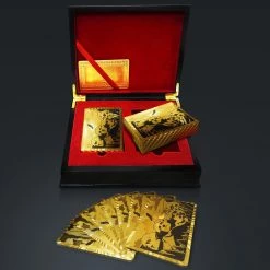 RARE-T 24K Gold Plated Playing Cards With Mount Rushmore Pattern Ready To Ship! 48 Hour Shipping!