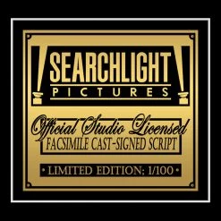 RARE-T Ready To Ship! 28 Days Later Script Limited Signature Edition Studio Licensed Custom Frame Ready To Ship! 48 Hour Shipping!