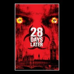 RARE-T Ready To Ship! 28 Days Later Script Limited Signature Edition Studio Licensed Custom Frame Ready To Ship! 48 Hour Shipping!
