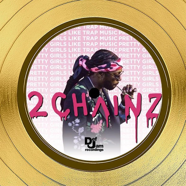 RARE-T Limited Edition Frames 2 Chainz Pretty Girls Like Trap Music Gold LP Limited Signature Edition Studio Licensed Custom Frame 3 RARE-T Limited Edition Frames 2 Chainz Pretty Girls Like Trap Music Gold LP Limited Signature Edition Studio Licensed Custom Frame