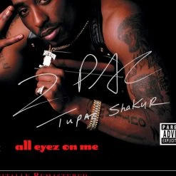 RARE-T Limited Edition Frames 2 PAC All Eyez On Me Platinum LP Limited Signature Edition Studio Licensed Custom Frame