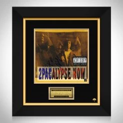 RARE-T 2Pac - 2pacalypse Now LP Cover Limited Signature Edition Studio Licensed Custom Frame