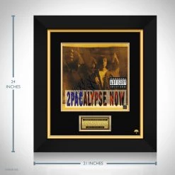 RARE-T 2Pac - 2pacalypse Now LP Cover Limited Signature Edition Studio Licensed Custom Frame