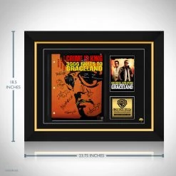 RARE-T 3000 Miles To Graceland Transcript Limited Signature Edition Studio Licensed Custom Frame