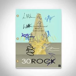 RARE-T 30 Rock Script Limited Signature Edition Studio Licensed Custom Frame