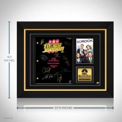 RARE-T Limited Edition Frames 30 Rock Script Limited Signature Edition Studio Licensed Custom Frame