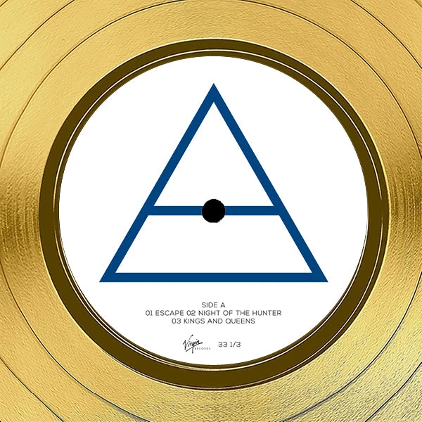 RARE-T Limited Edition Frames 30 Seconds To Mars - This Is War Gold LP Limited Signature Edition Studio Licensed Custom Frame 5 RARE-T Limited Edition Frames 30 Seconds To Mars - This Is War Gold LP Limited Signature Edition Studio Licensed Custom Frame